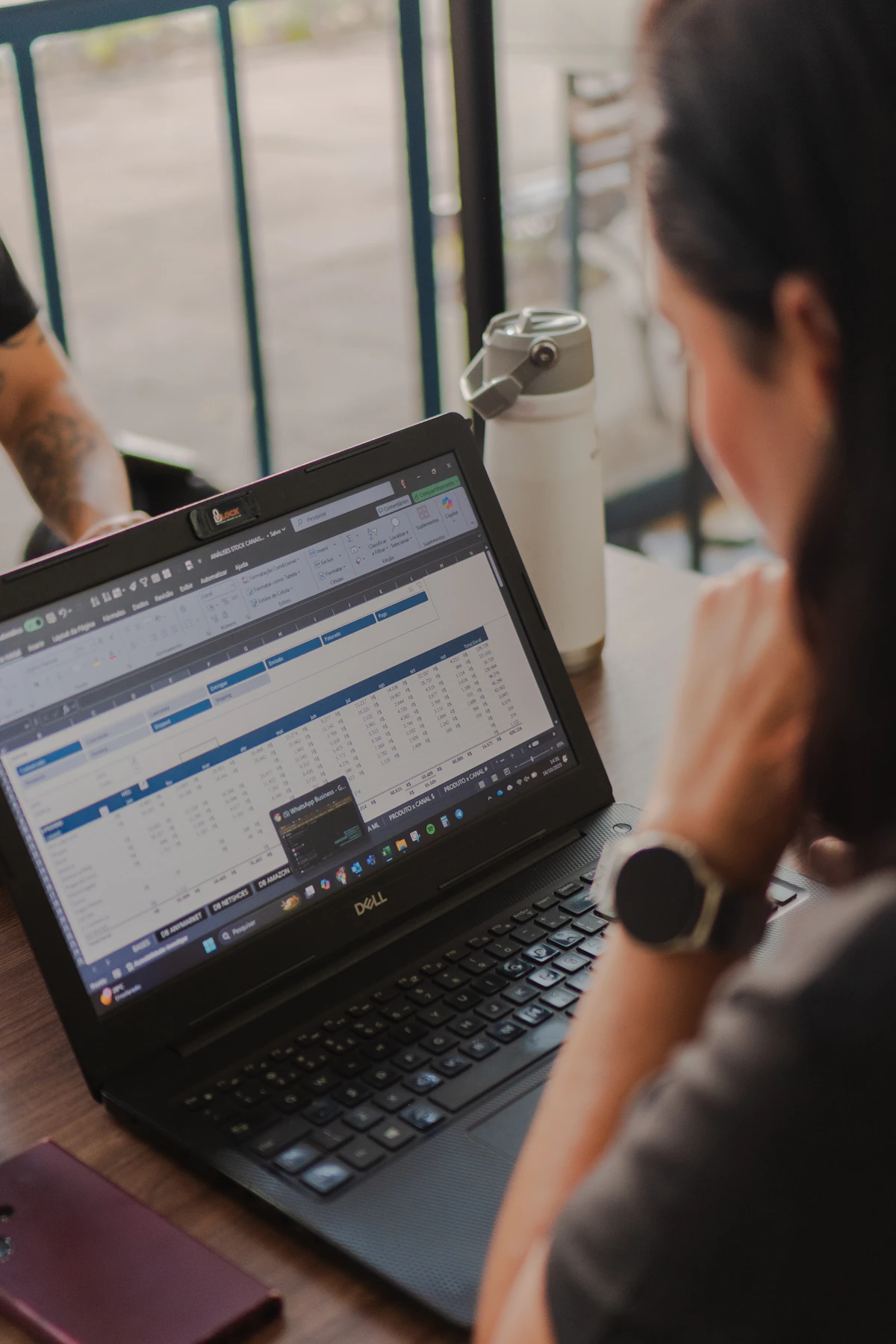 A business operations dashboard used to manage recurring work